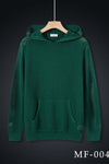 Maglione uomo con cappuccio verde