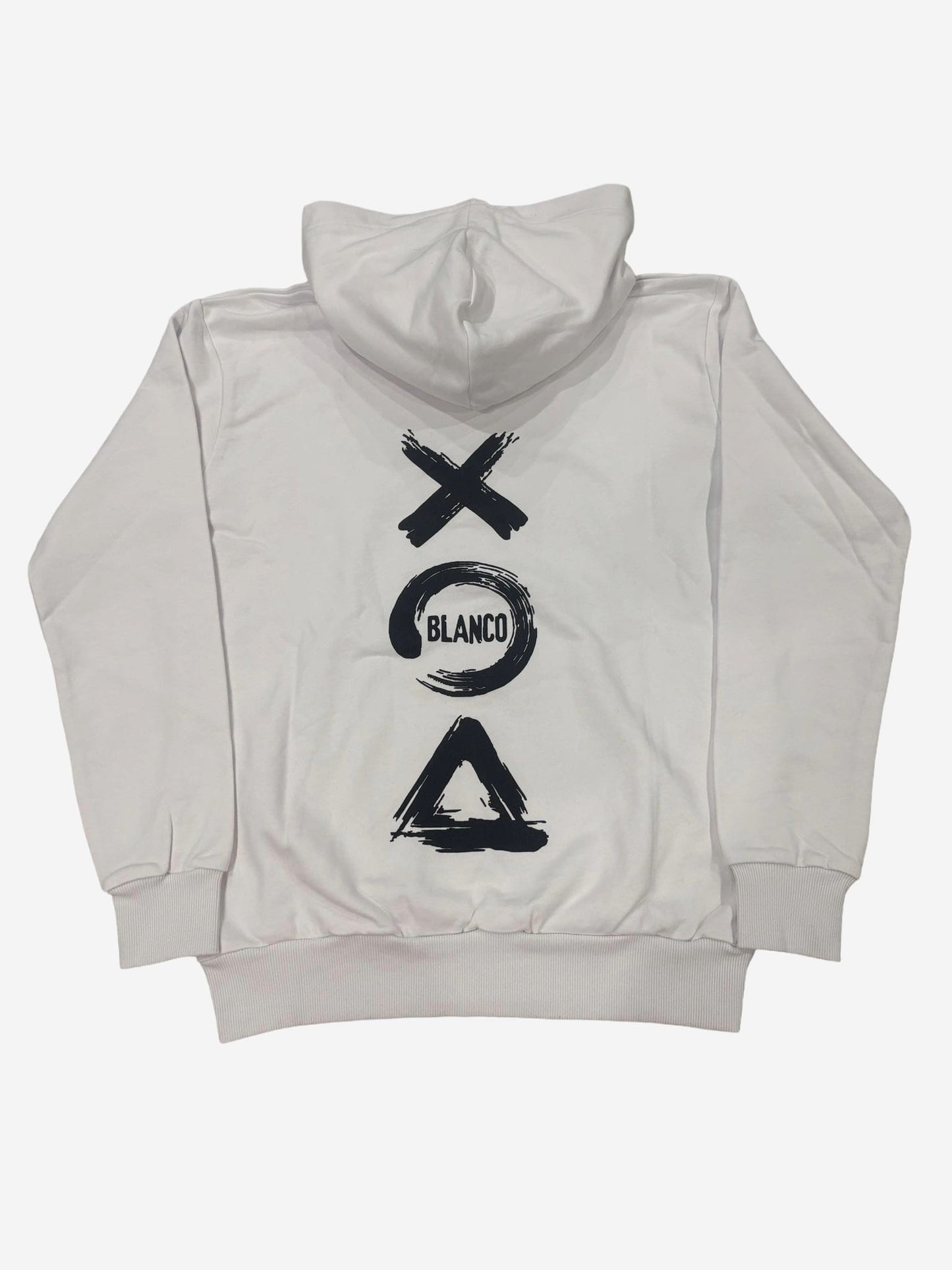 Felpa con logo e cappuccio