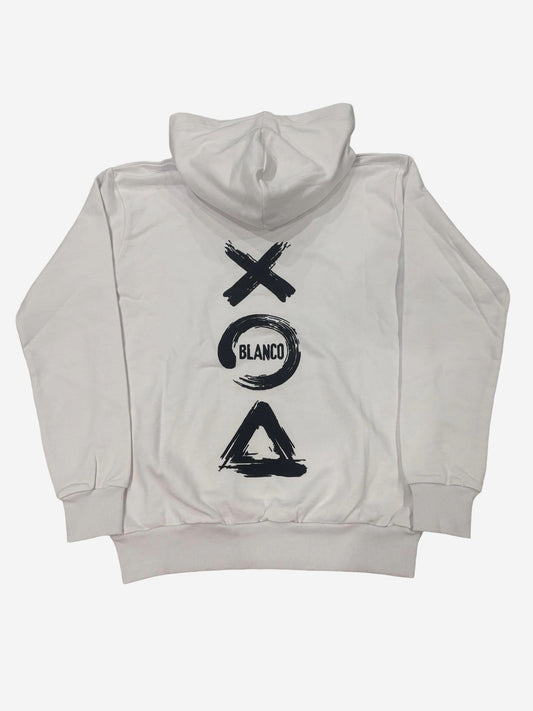 Felpa con logo e cappuccio