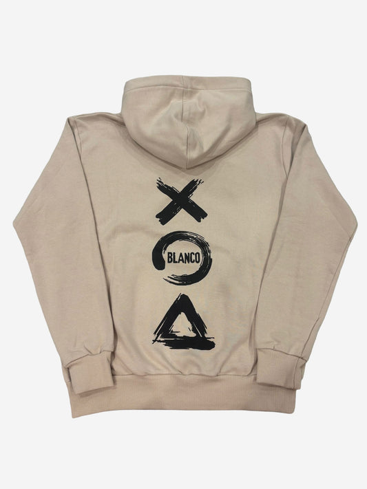 Felpa con logo e cappuccio