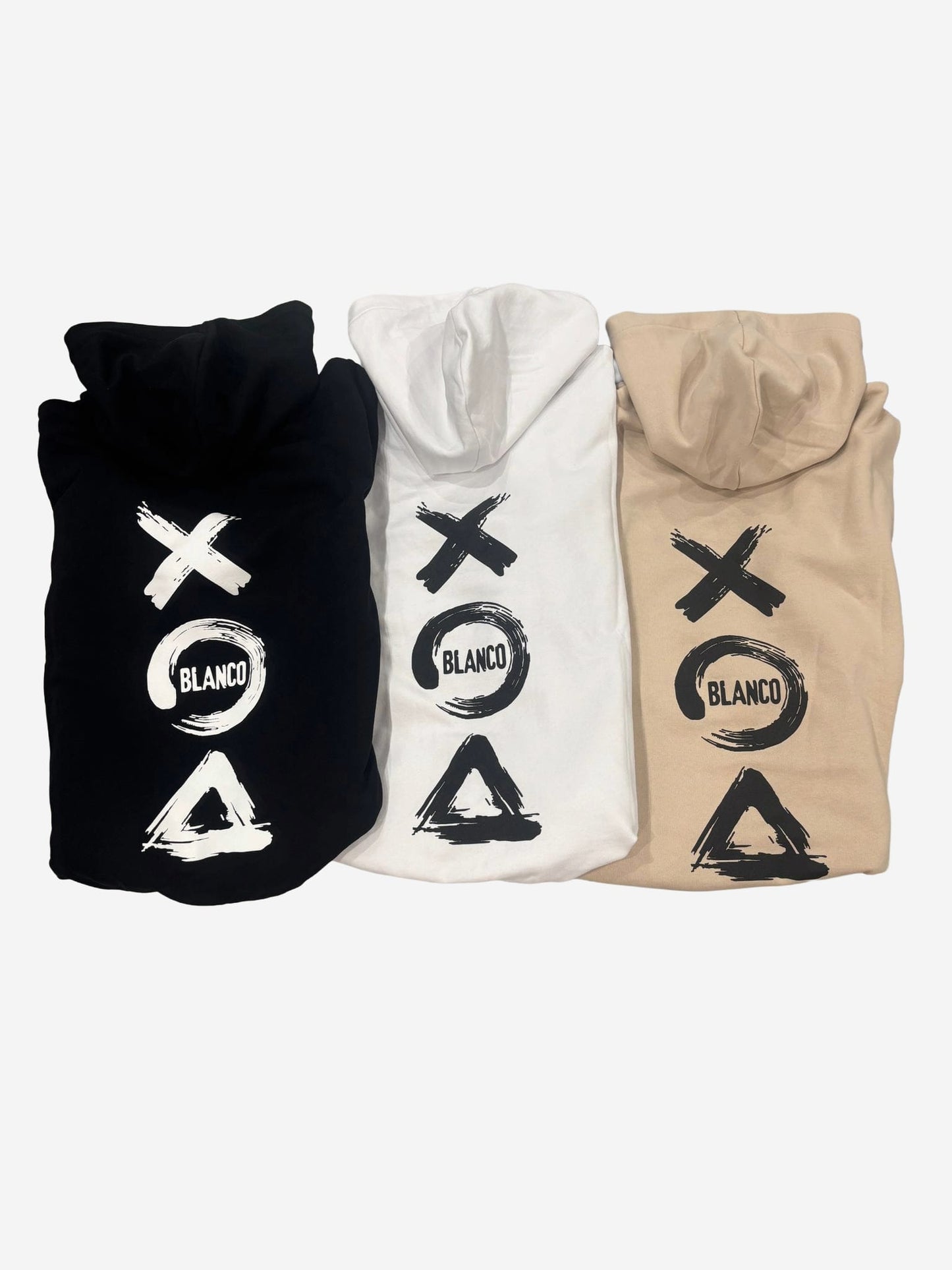 Felpa con logo e cappuccio