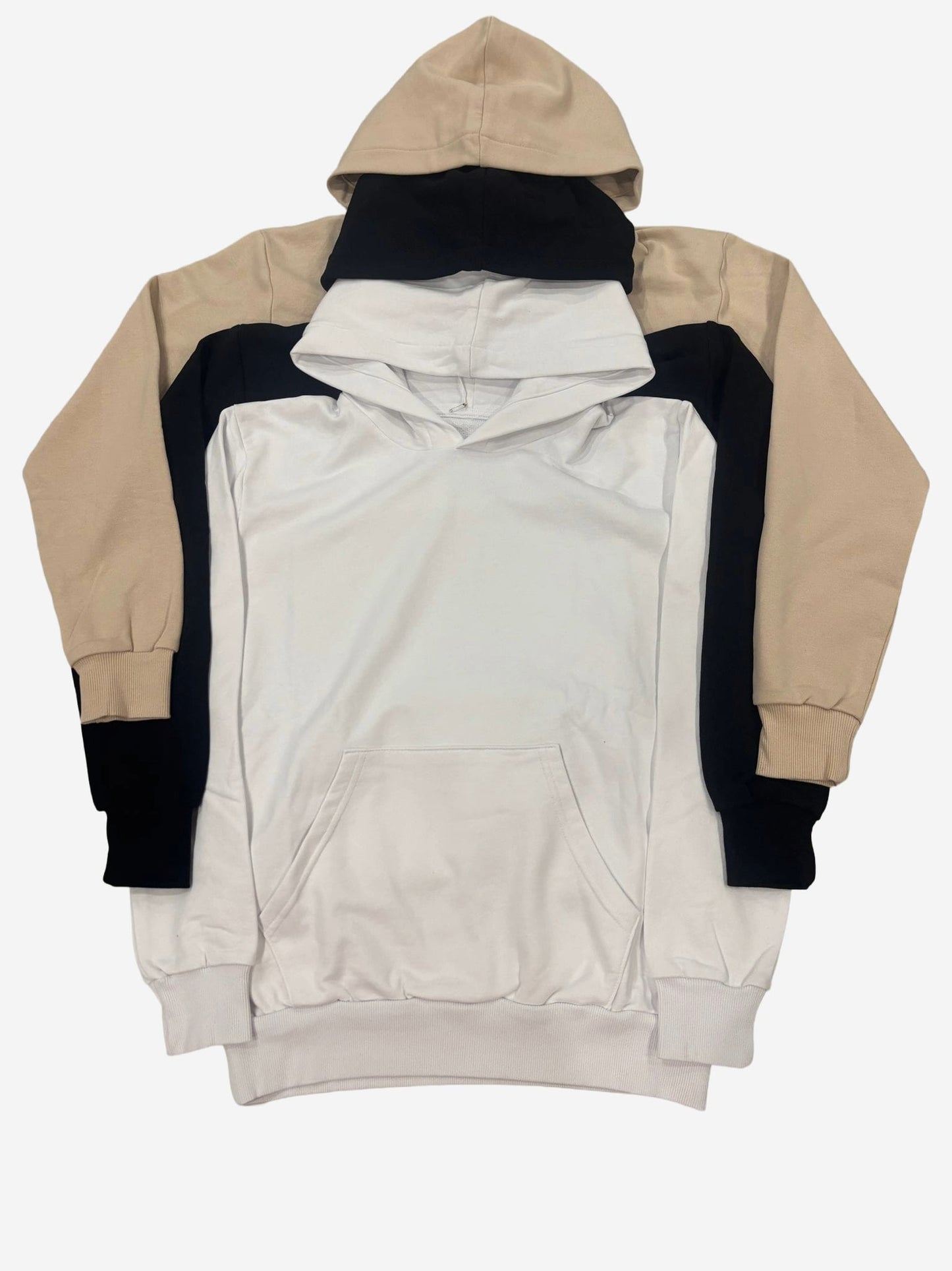 Felpa con logo e cappuccio