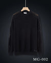 Maglione a collo rotondo nero